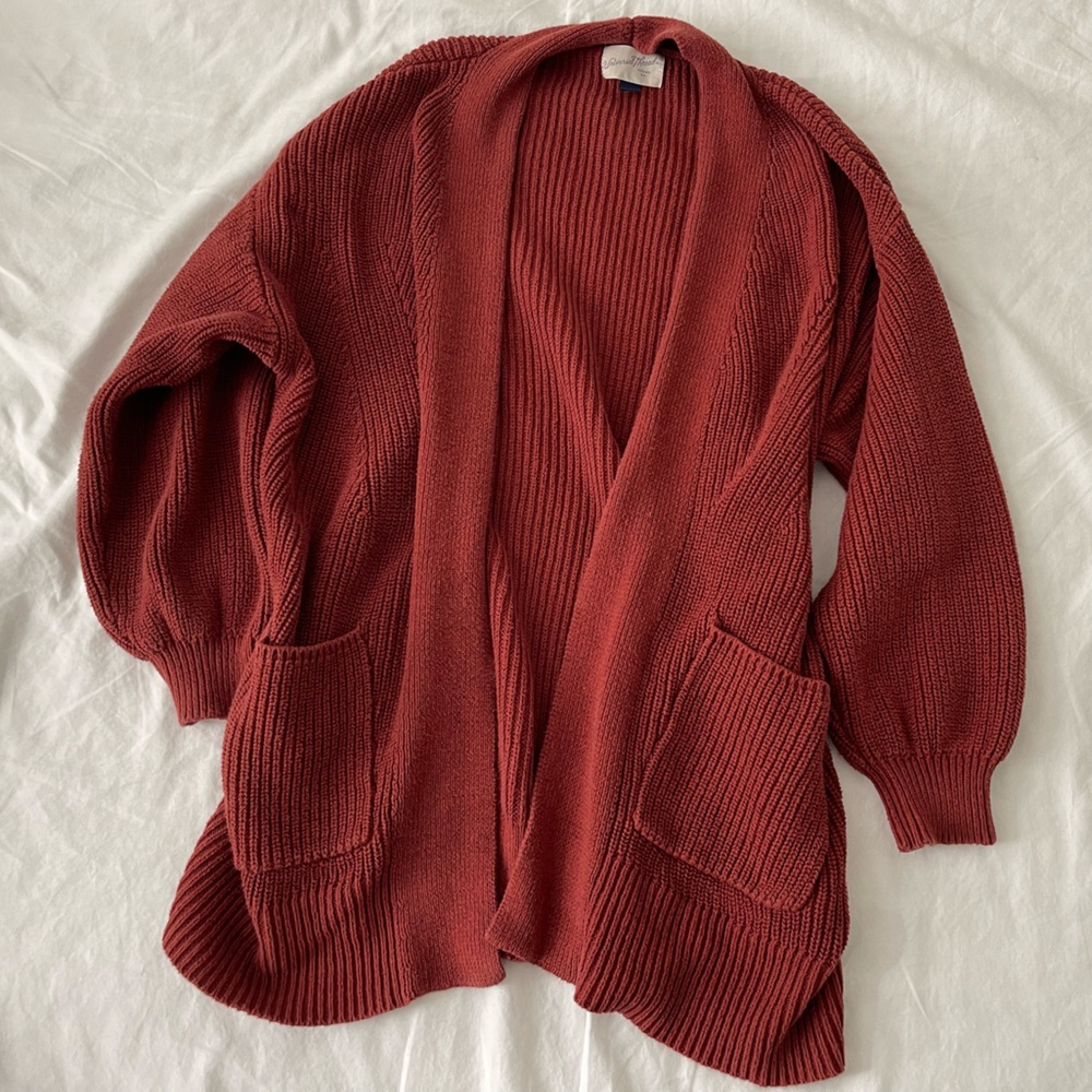 Universal Thread Open-Front Chunky Knit Cardigan … - image 1